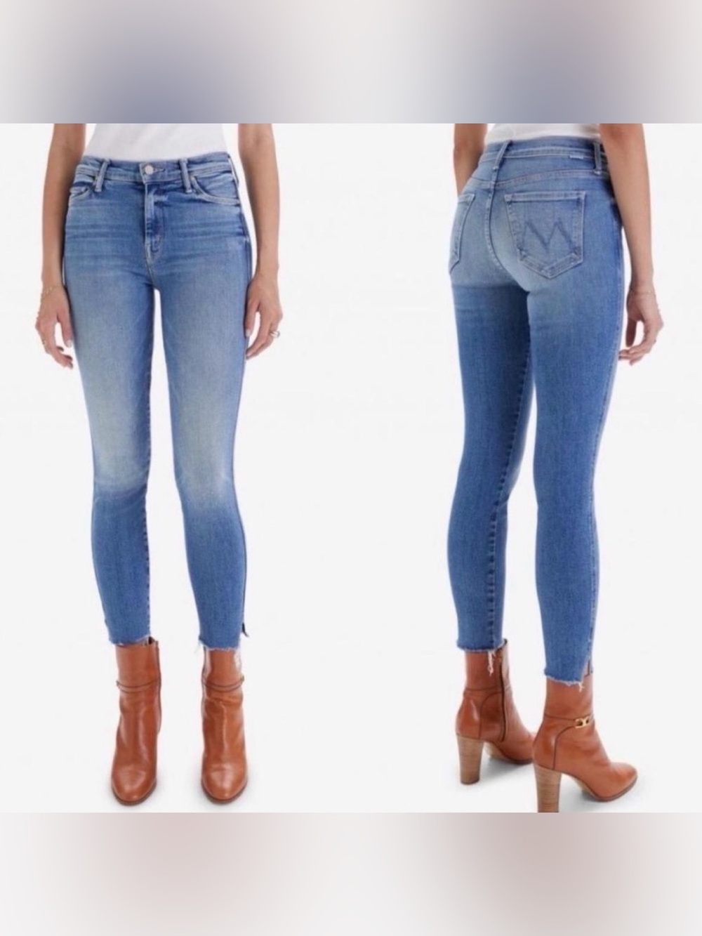 Mother Denim "The Vamp Fray" jeans  Size 25